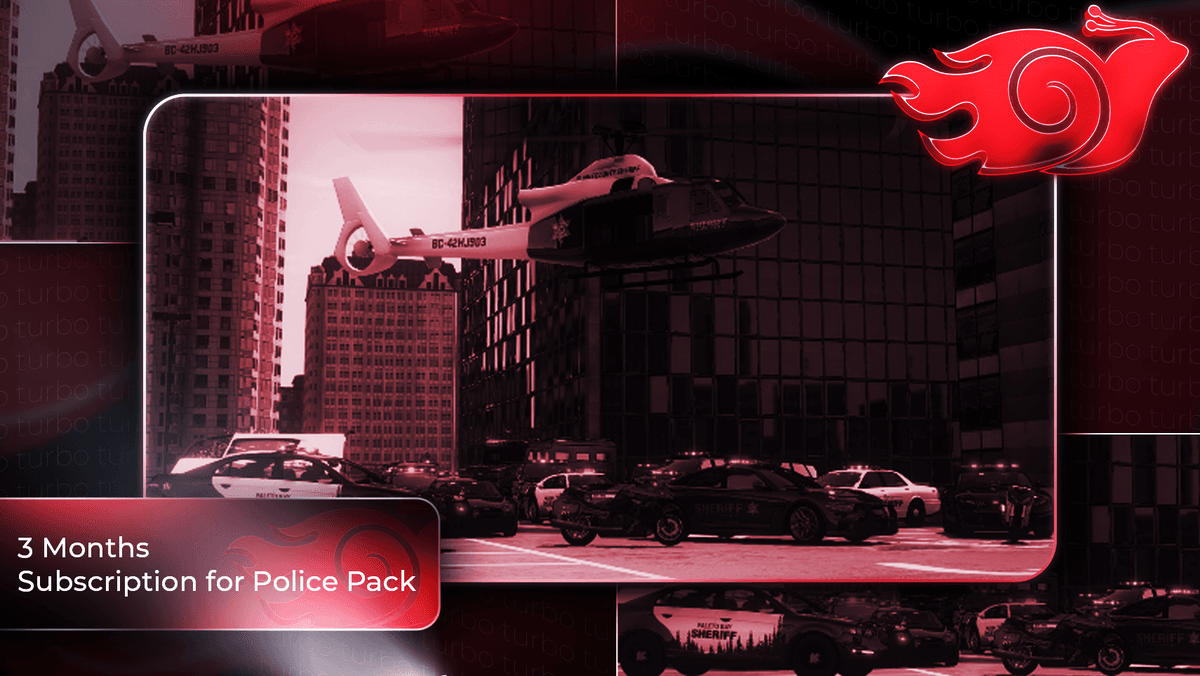 3 Months Subscription for Police Pack