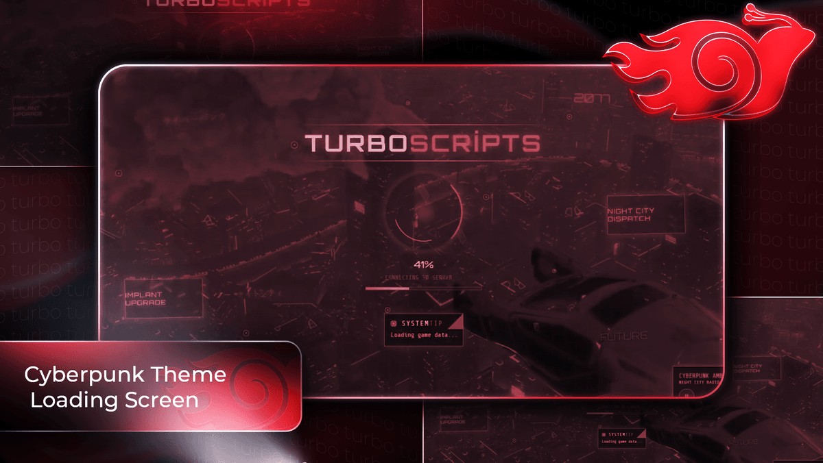 Cyberpunk Theme Loading Screen