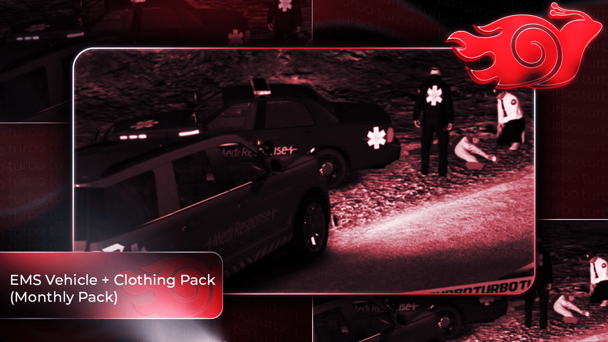 EMS Vehicle + Clothing Pack (Monthly Pack)