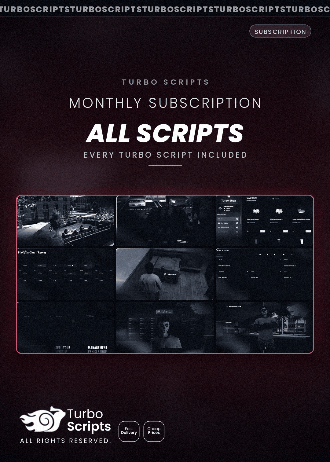 ALL SCRIPTS SUBSCRIPTION