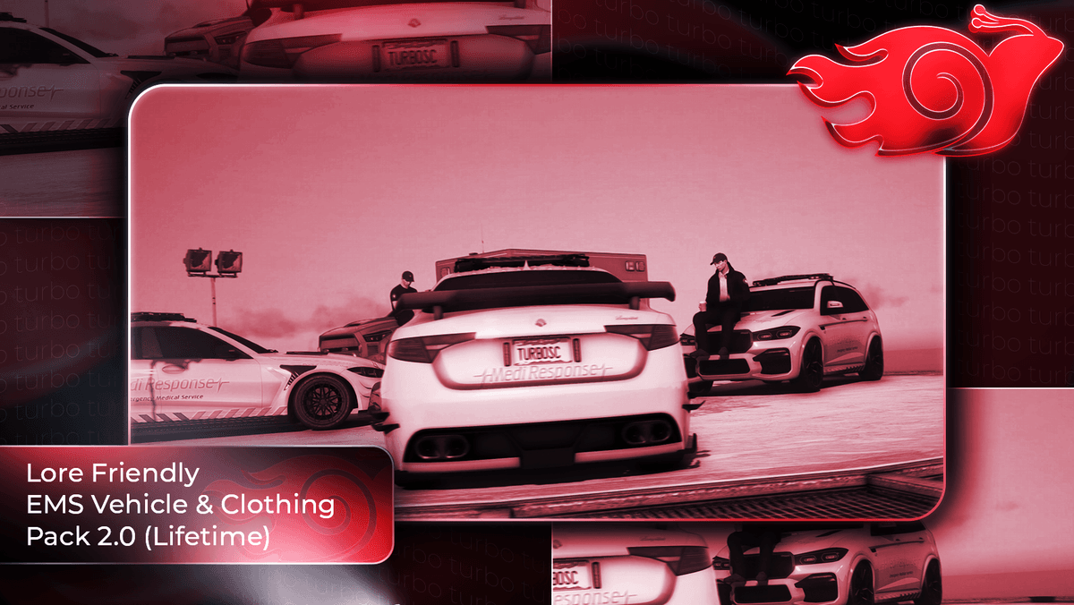 Lore Friendly EMS Vehicle & Clothing Pack 2.0 (Lifetime)