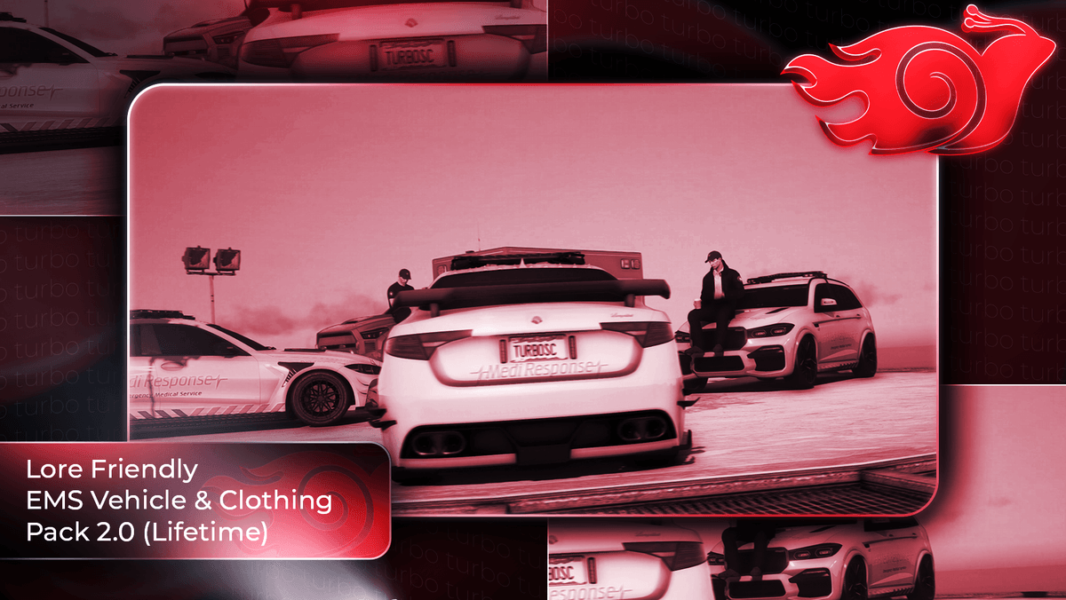Lore Friendly EMS Vehicle & Clothing Pack 2.0 (Lifetime)