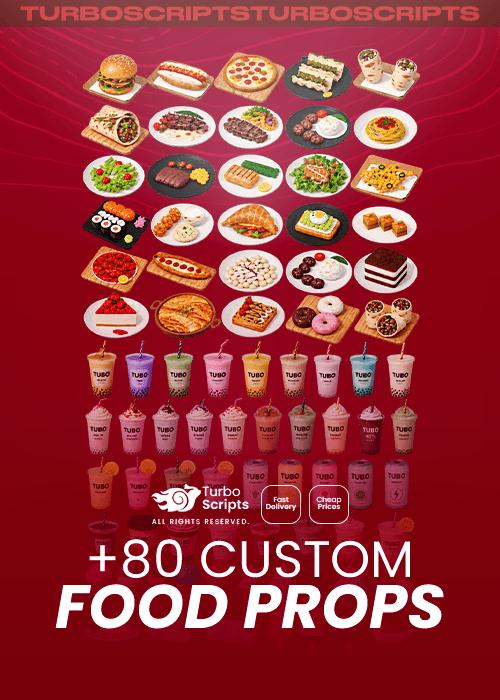 80+ Custom Food Props